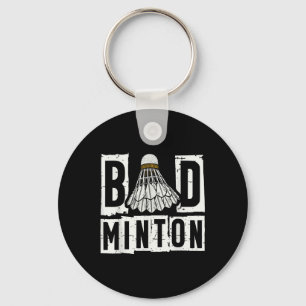 Chaveiro Remessa do jogador de badminton