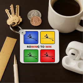 Chaveiro Removendo para ganhar quatro cores da equipe