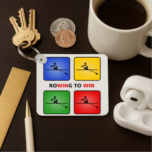 Chaveiro Removendo para ganhar quatro cores da equipe