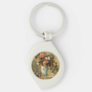 Chaveiro Renoir Rosas e Jasmine em um Delft Vase