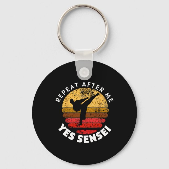 Chaveiro Repita Depois De Mim Sim Sensei (Frente)