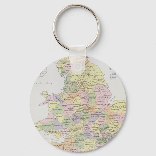 Chaveiro Representação Parlamentar | Inglaterra e País de G (Frente)