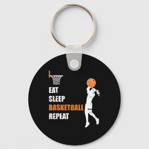 Chaveiro Reproduzir Jogada de Basquete de Meninas no Sono R