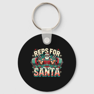 Chaveiro Reps Para o Papai Noel – Fitness de Natal Engraçad