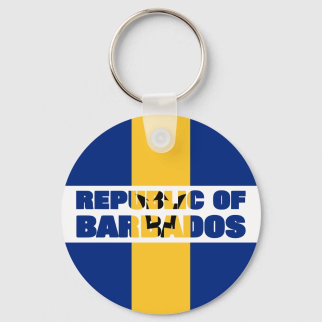 CHAVEIRO REPÚBLICA DE BARBADOS (Frente)
