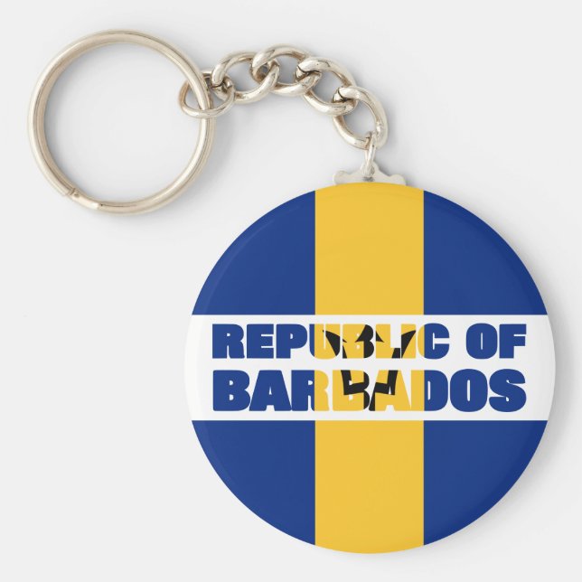 CHAVEIRO REPÚBLICA DE BARBADOS (Frente)
