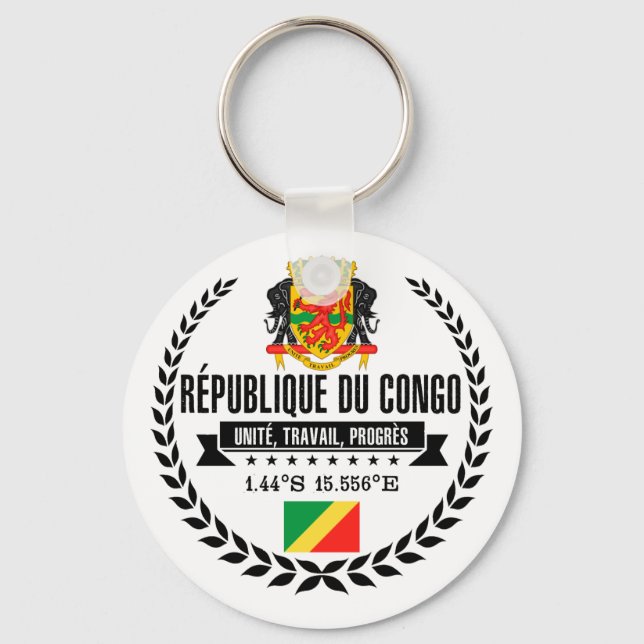 Chaveiro República do Congo (Frente)