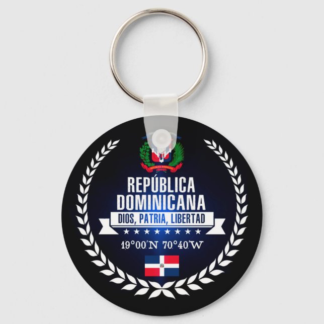 Chaveiro República Dominicana (Frente)