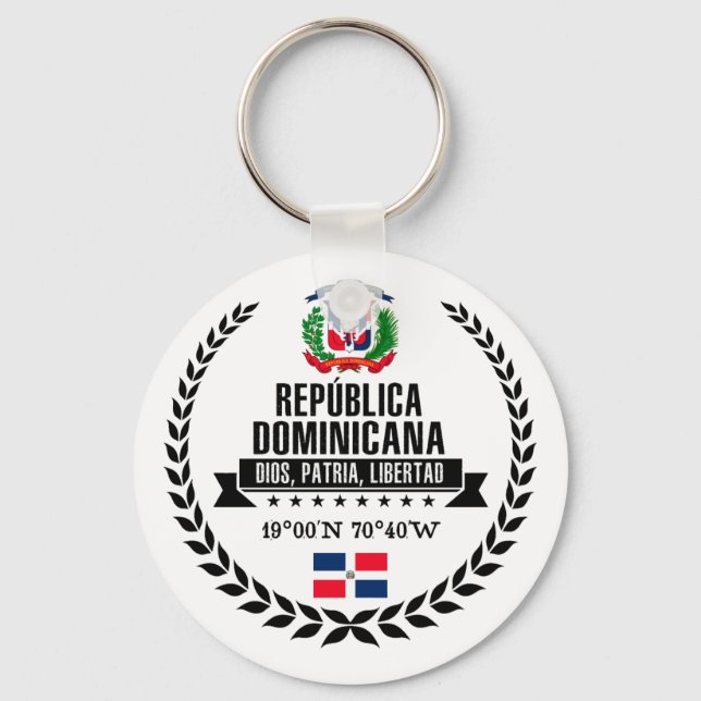 Chaveiro República Dominicana (Frente)