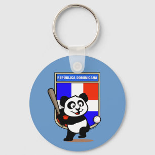 Chaveiro República Dominicana Baseball Panda