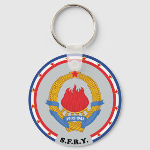 Chaveiro República federal socialista do emblema de