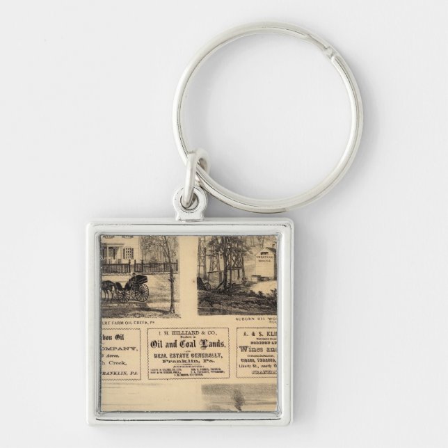 Chaveiro Res, fábricas de petróleo, bldg, Oil Creek, Rousev (Frente)