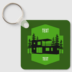 Chaveiro Residência do Contentor de Entrega