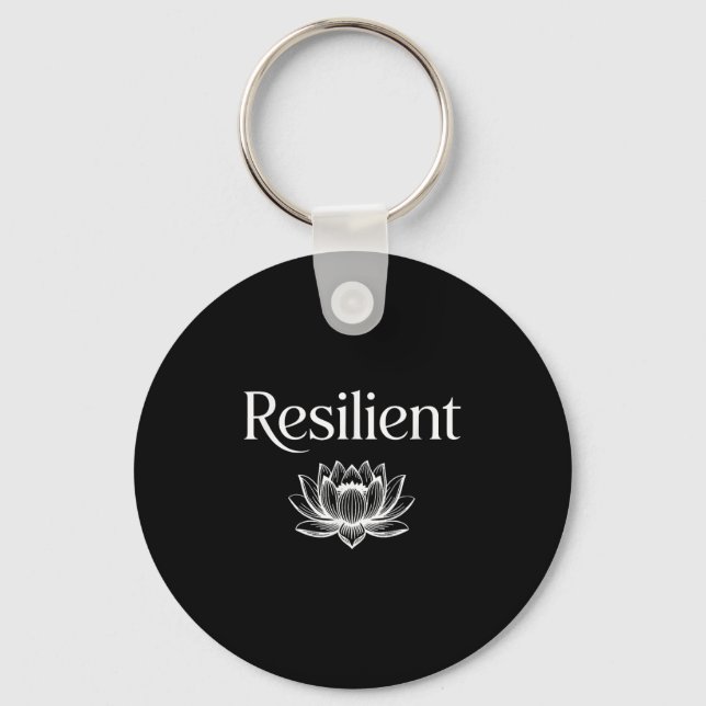 Chaveiro Resilient Mental Strength Self-esteem Motivation R (Frente)
