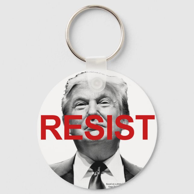 Chaveiro Resist Trump (Frente)