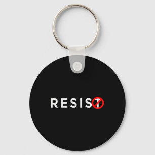 Chaveiro Resistência à Camisa #resiste ao Anti Trump #indiv