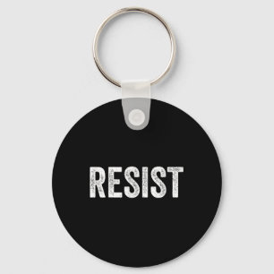 Chaveiro Resistência ao Protesto Anti-Trump Marcha Defiante