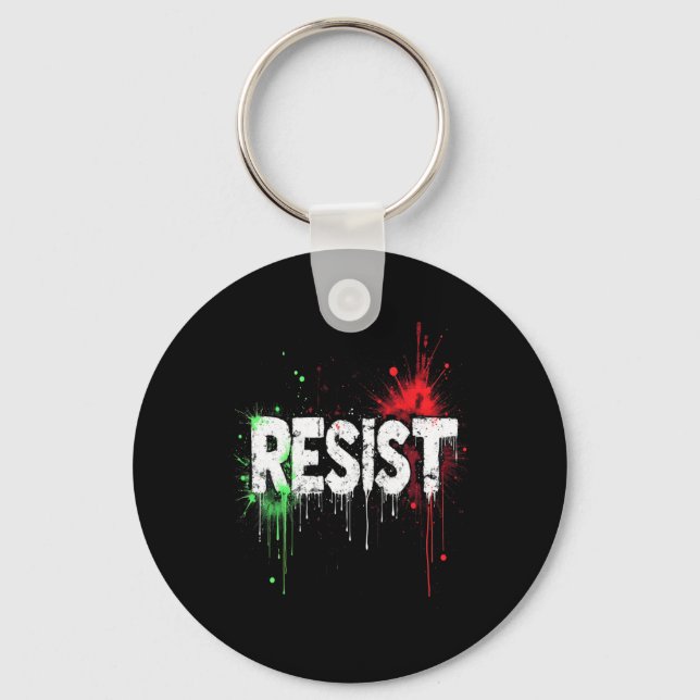 Chaveiro Resistência ao protesto político (Frente)