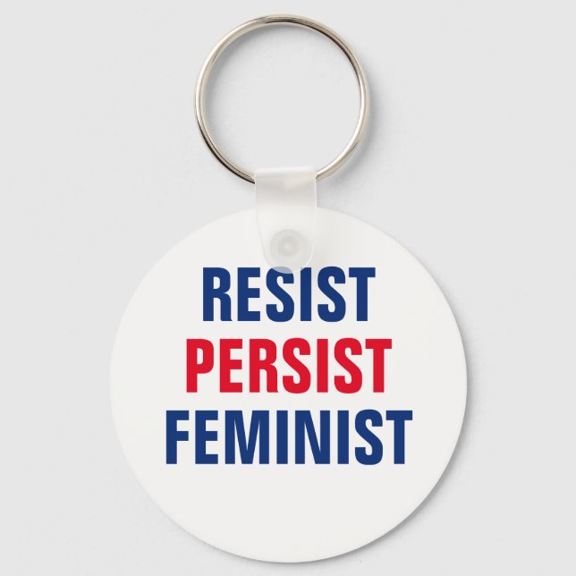 Chaveiro Resistência Feminista Resistente Mulheres Resisten (Frente)