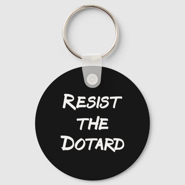 Chaveiro Resistir Ao Dotard (Frente)
