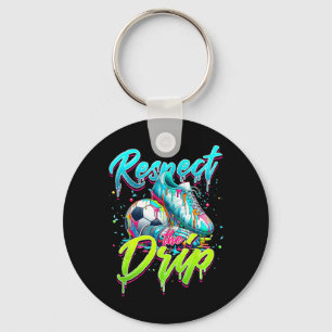 Chaveiro Respeite O Disco Do Sorvete Do Soccer Com Sprink