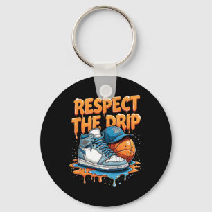Chaveiro Respeite O Drip Sneaker Swag Sketll Estilo De Rua