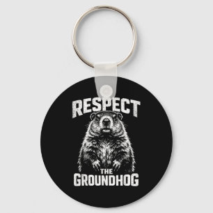 Chaveiro Respeite O Groundhog _1