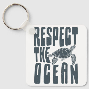 Chaveiro Respeite o oceano