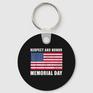 Chaveiro Respeito E Honra Dia Memorial
