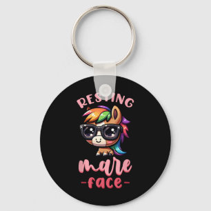 Chaveiro Resting Mare Face I Equestrian Pony Horse Fan