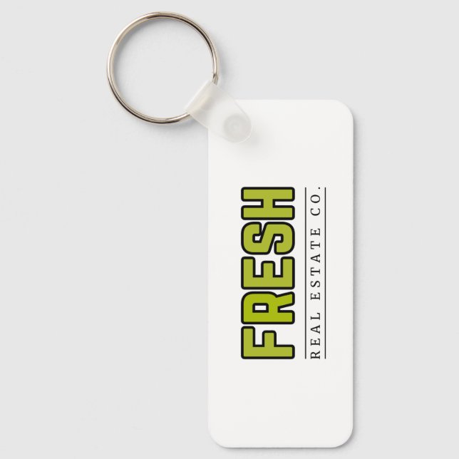 Chaveiro retangular FRESH (Frente)