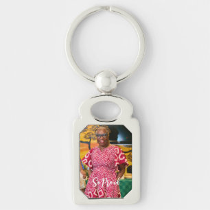 Chaveiro Retângulo de Foto Personalizada Tão Orgulhoso