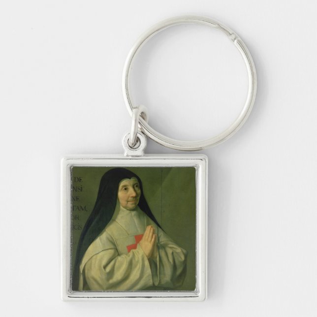 Chaveiro Retrato da mãe Catherine-Agnes Arnauld (1593-1 (Frente)