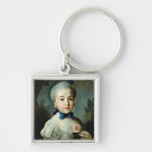 Chaveiro Retrato da princesa Charlotte Sophia