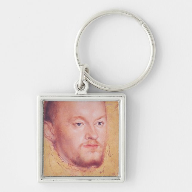 Chaveiro Retrato de Augustus mim eleitor de Saxony (Frente)