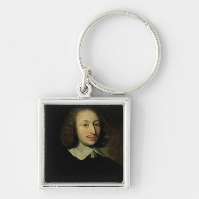Chaveiro Retrato de Blaise Pascal (Frente)