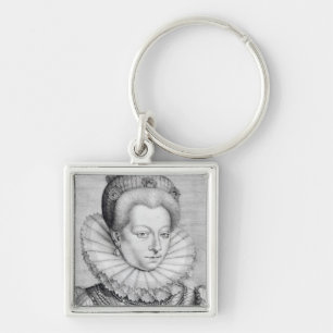 Chaveiro Retrato de Catherine Henriette