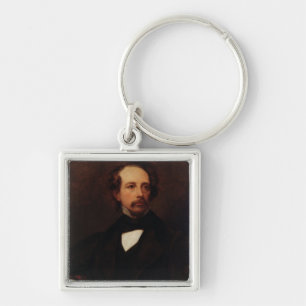 Chaveiro Retrato de Charles Dickens 1855