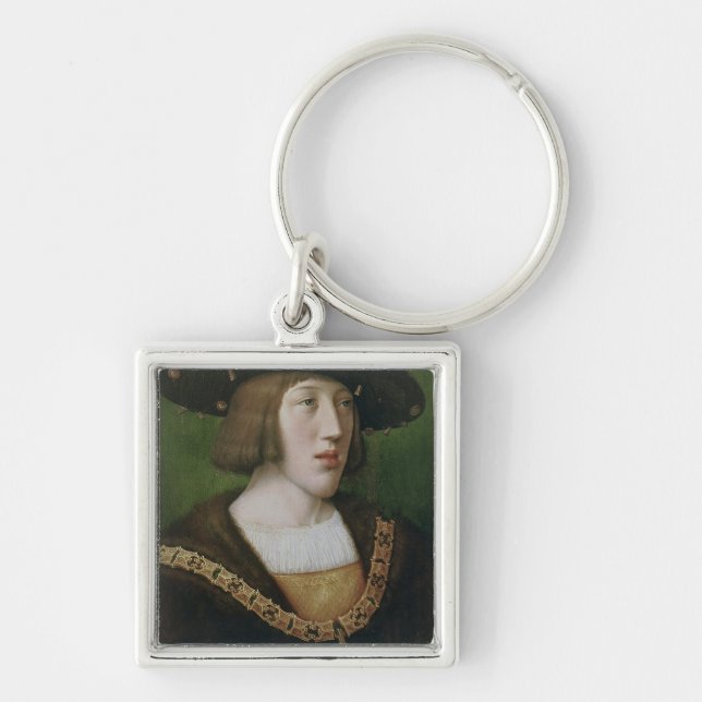 Chaveiro Retrato de Charles V 1516 (Frente)