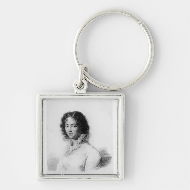 Chaveiro Retrato de Constanze Mozart 1828 (Frente)