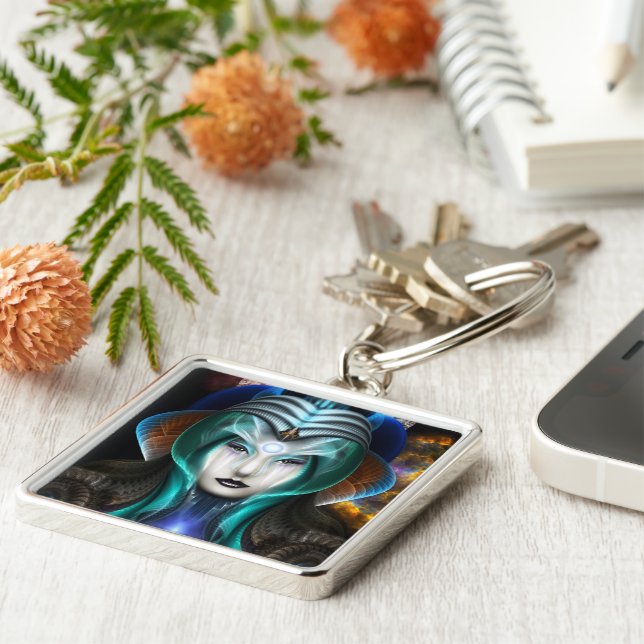 Chaveiro Retrato De Cyiria (Lateral)