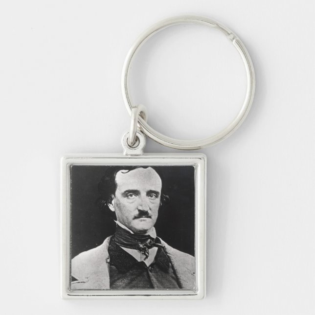 Chaveiro Retrato de Edgar Allan Poe (Frente)
