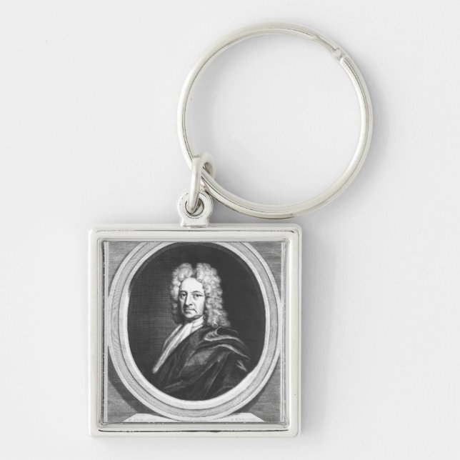 Chaveiro Retrato de Edmond Halley (Frente)