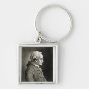 Chaveiro Retrato de Emmanuel Kant, filósofo alemão