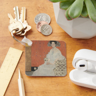 Chaveiro Retrato de Fritza Riedler por Gustav Klimt