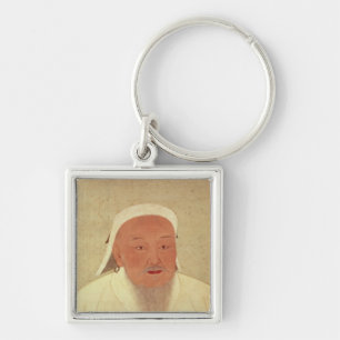 Chaveiro Retrato de Genghis Khan, Mongol Khan