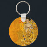Chaveiro Retrato de Gustav Klimt de Adele Bloch-Bauer I<br><div class="desc">O retrato de Gustav Klimt de Adele Bloch-Bauer I chaveiro.</div>