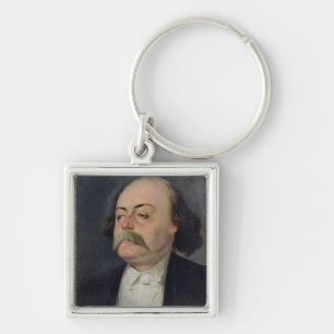 Chaveiro Retrato de Gustave Flaubert 1868-81