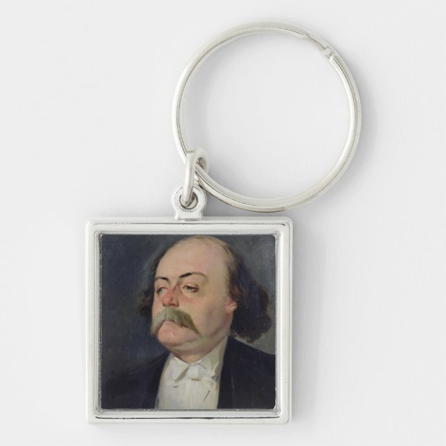 Chaveiro Retrato de Gustave Flaubert 1868-81 (Frente)