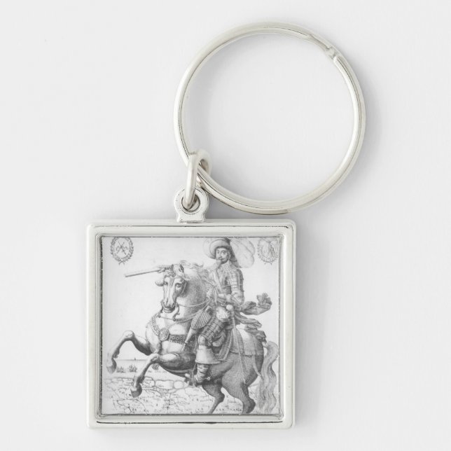 Chaveiro Retrato de Gustavus Adolphus II (Frente)